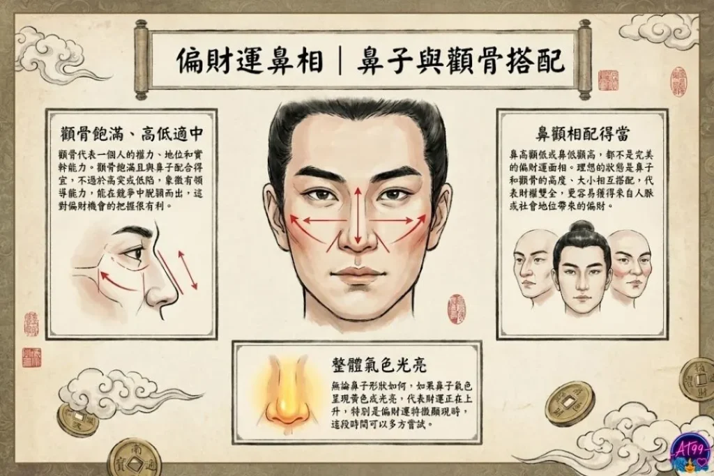 面相財運分析