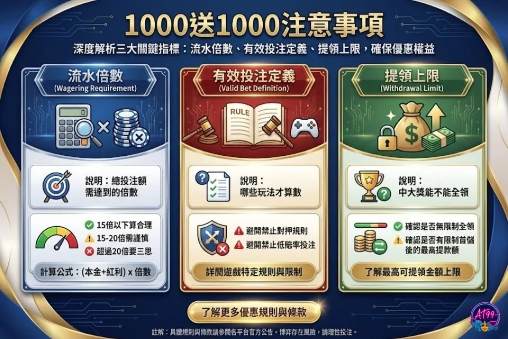 首儲1000送1000