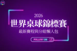 2026世界桌球團體錦標賽