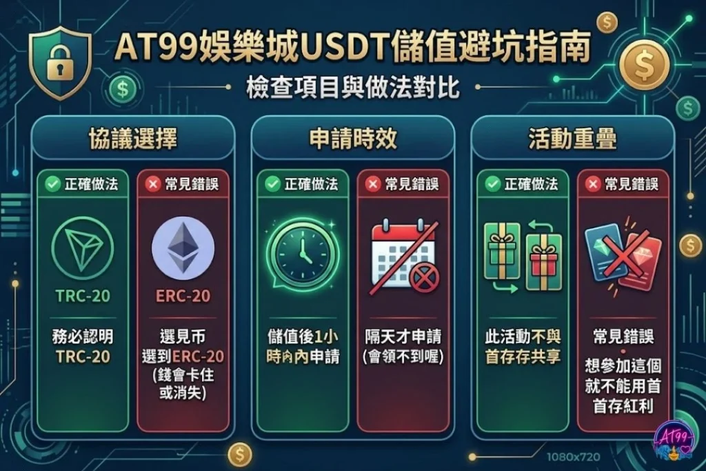 AT99泰達幣儲值教學